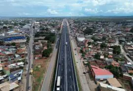 Bocaiúva inaugura obras do Anel Viário