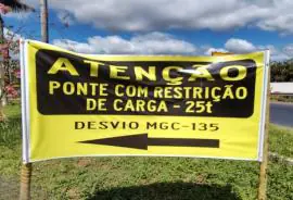 SINFERSI e FIEMG cobram do DNIT solução para restrição de carga na ponte da BR&365, em Pirapora (MG)